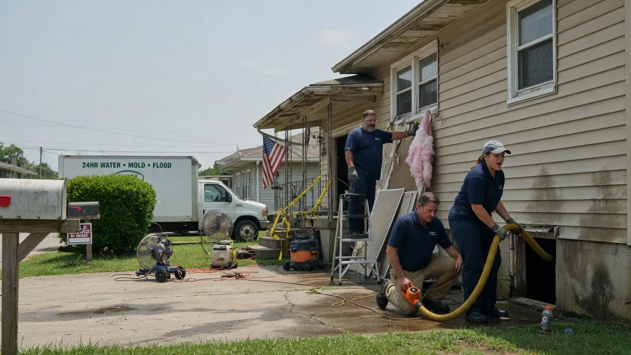 Water Damage Repair in Cokeburg, PA near me
